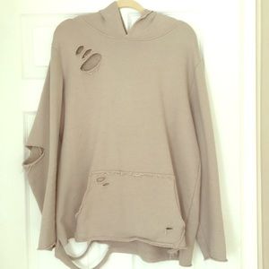 Destroyed (Yeezy like) Elwood Hoodie